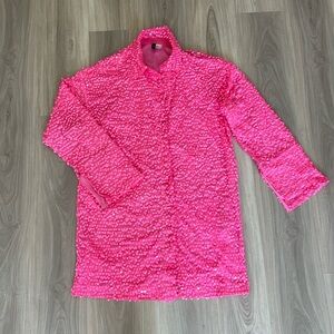 Pink Sequin Dress